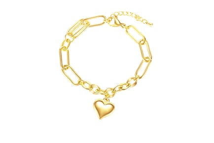 Heart Charm Bracelet - 3 Options!