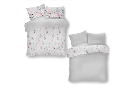 Cecilia Double Reversible Duvet Set