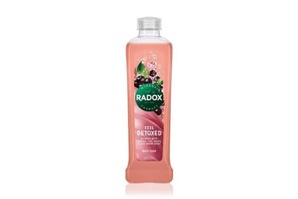 Radox Feel Detoxed Bath Soak 6 Pack