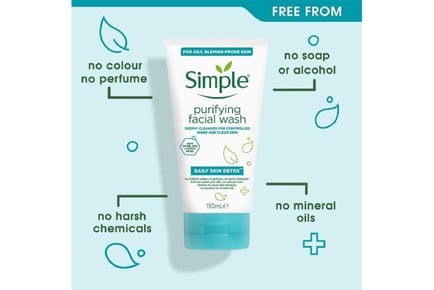 Simple Daily Skin Detox Face Wash