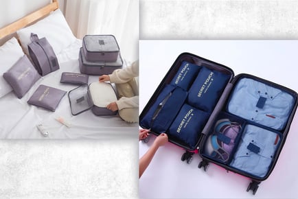 7 Travel Organisation Storage Bags - 5 Colours!