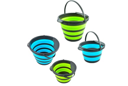 Multi-Use Silicone Collapsible Bucket - 2 Sizes