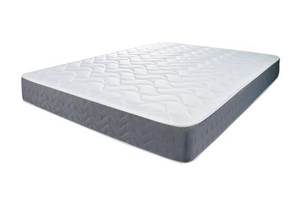 Kid's Grey Border Memory Foam Hybrid Mattress - 3 Sizes