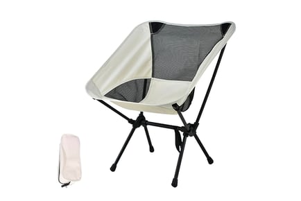 Outdoor Folding Camping Chair & Storage Bag - 4 Colours!