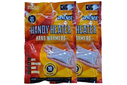 2 Pack Single Use Hand Warmers