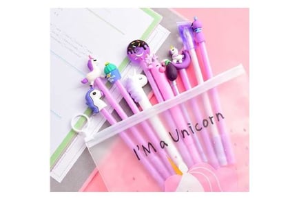 20 Piece Magical Unicorn Gel Pen Set