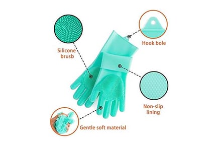 Magic Silicone Cleaning Gloves