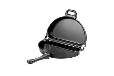 Folding Double-Sided Non-Stick Omelette Pan