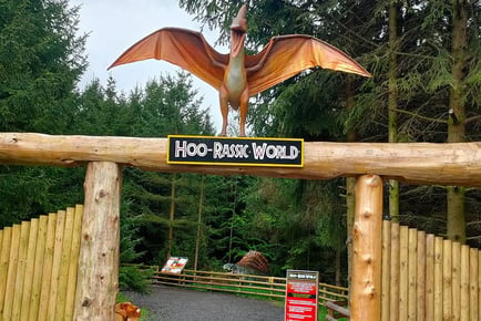 Jurassic Experience for 2 at Hoo Zoo & Dinosaur World, Shropshire