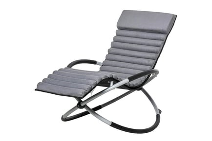 Ergonomic Adjustable Zero Gravity Rocking Chair