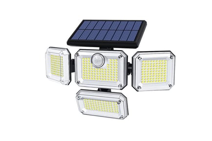 Solar Motion Sensor LED Outdoor Light - 2 Options