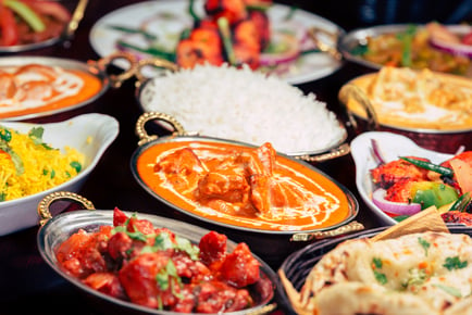 Indian Dining: 2 Courses for 2 - Belfast