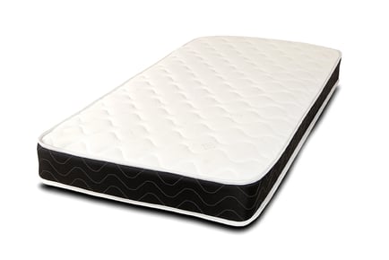 Hypoallergenic Memory Sprung Black Quilted Mattress for Kids