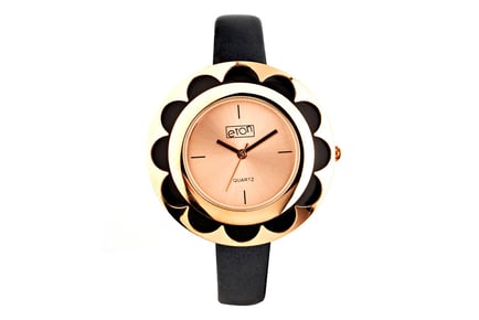 Eton Flower Bezel Women's Watch