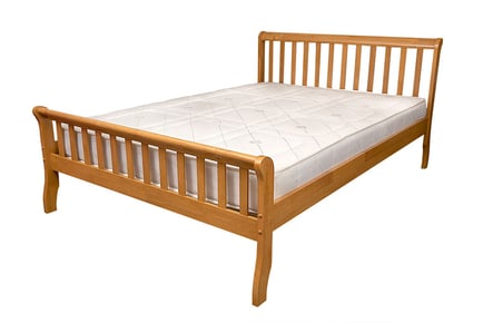 Milan Traditional Wooden Bed Frame - 3 Size Options