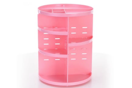 Rotating Beauty Makeup Organiser - Black, White or Pink