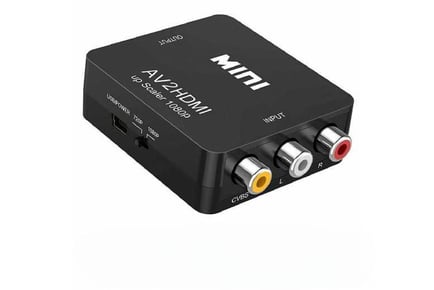 Mini RCA AV to HDMI Converter