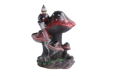 Mushroom Backflow Incense Burner