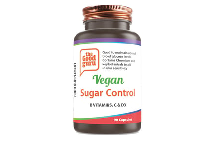 Vegan Sugar Control Supplements - 1mnth* Supply