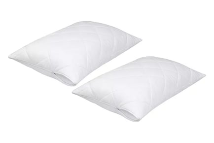 Silk Touch Quilted Pillows - 2, 4 or 6 Pack!