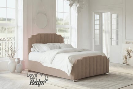 Art Deco Bed - 3 Sizes with Optional iDream Pocket Mattress!