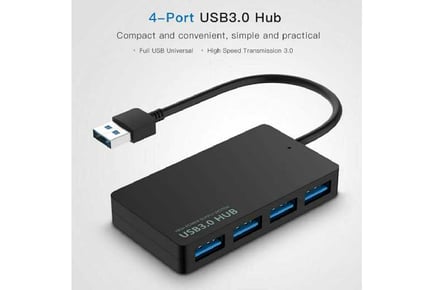 4 Port USB 3.0 Hub