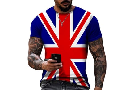 British Flag Men's T-Shirt - 4 Sizes