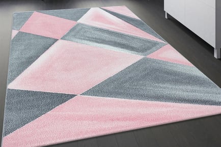 Abstract Geometric Indoor Viva Rug - 2 Style & 4 Size Options
