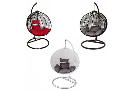 Hanging Egg Chair - 3 Colours!