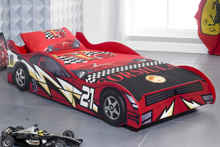 Racing Car Bed - Red or Blue!