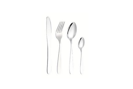 Stainless Steel Cutlery Set - 2 Options & 2 Colours!