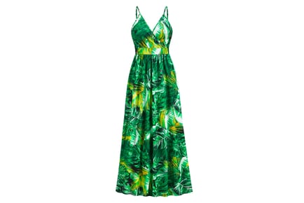 Women's Summer Maxi Dress - 6 Colourful Prints!
