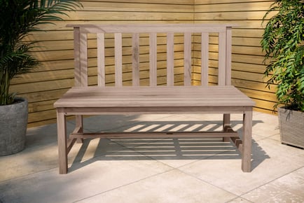 2-Seater Como Wooden Garden Bench