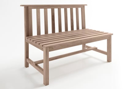 2-Seater Como Wooden Garden Bench