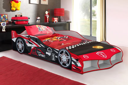 Super Sprint Racing Car Bed - Red or Blue!