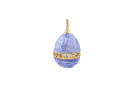 Enamel Easter Egg Necklace Pendant - 6 Colours!