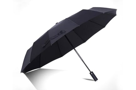 Sports Windproof Automatic Folding Umbrella - 4 Colours