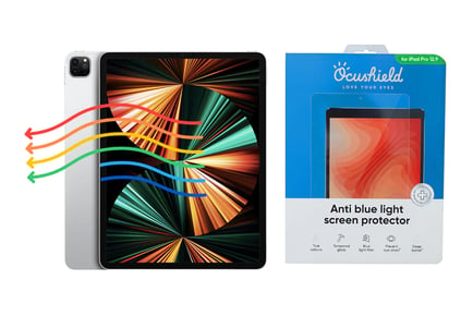 Ocushield Anti Blue Light iPad Screen Protector - All Model Sizes!