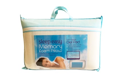 Sea Breeze Cool Gel Memory Foam Pillow