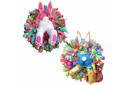 Easter Thief Bunny Butt Wreath- Style A