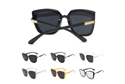 Cat Eye Women Oversized Sunglasses