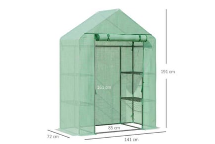 Outsunny Walk-In Portable Grow House