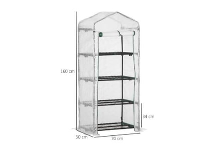 Outsunny Portable Mini Greenhouse