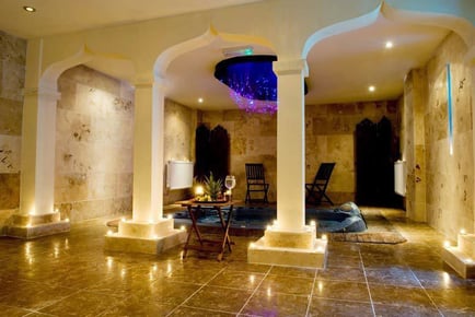 Portland Hall Spa Day with 2 Treatments & Tapas for 2 - VIP & Champagne Upgrade