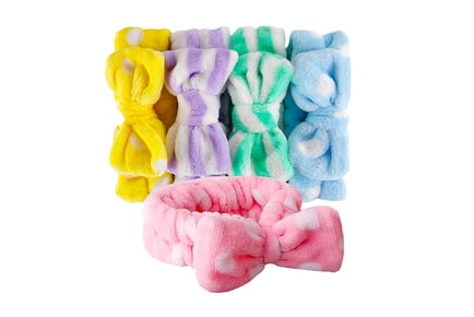 Soft Flannel Bow Headbands - Pack of 5 or 10!