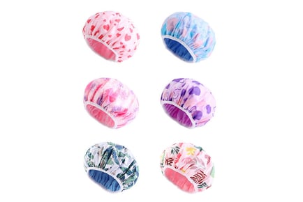 Stylish Shower Cap - 6 Designs