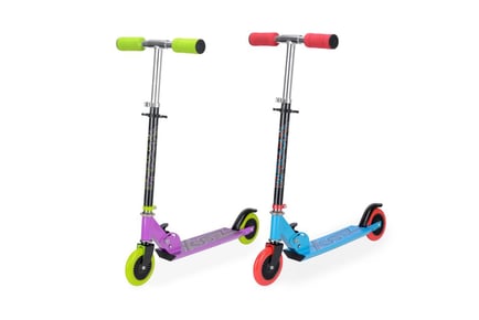 Kidz Xootz Folding Kick Scooter - Purple or Blue!