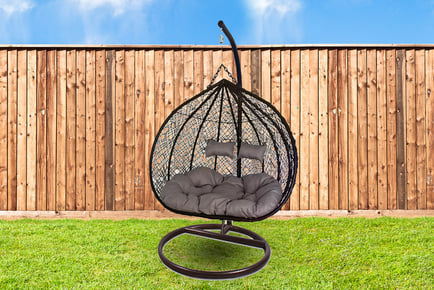 Large 2 Seater Hanging Egg Chair - 3 Colours!