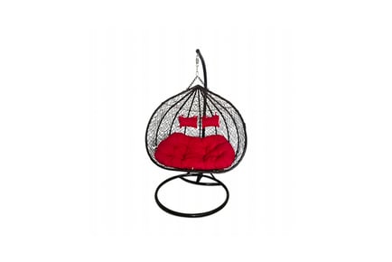 Large 2 Seater Hanging Egg Chair - 3 Colours!