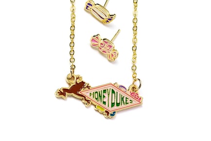 Harry Potter Honeydukes Jewellery Set - Necklace & Earrings